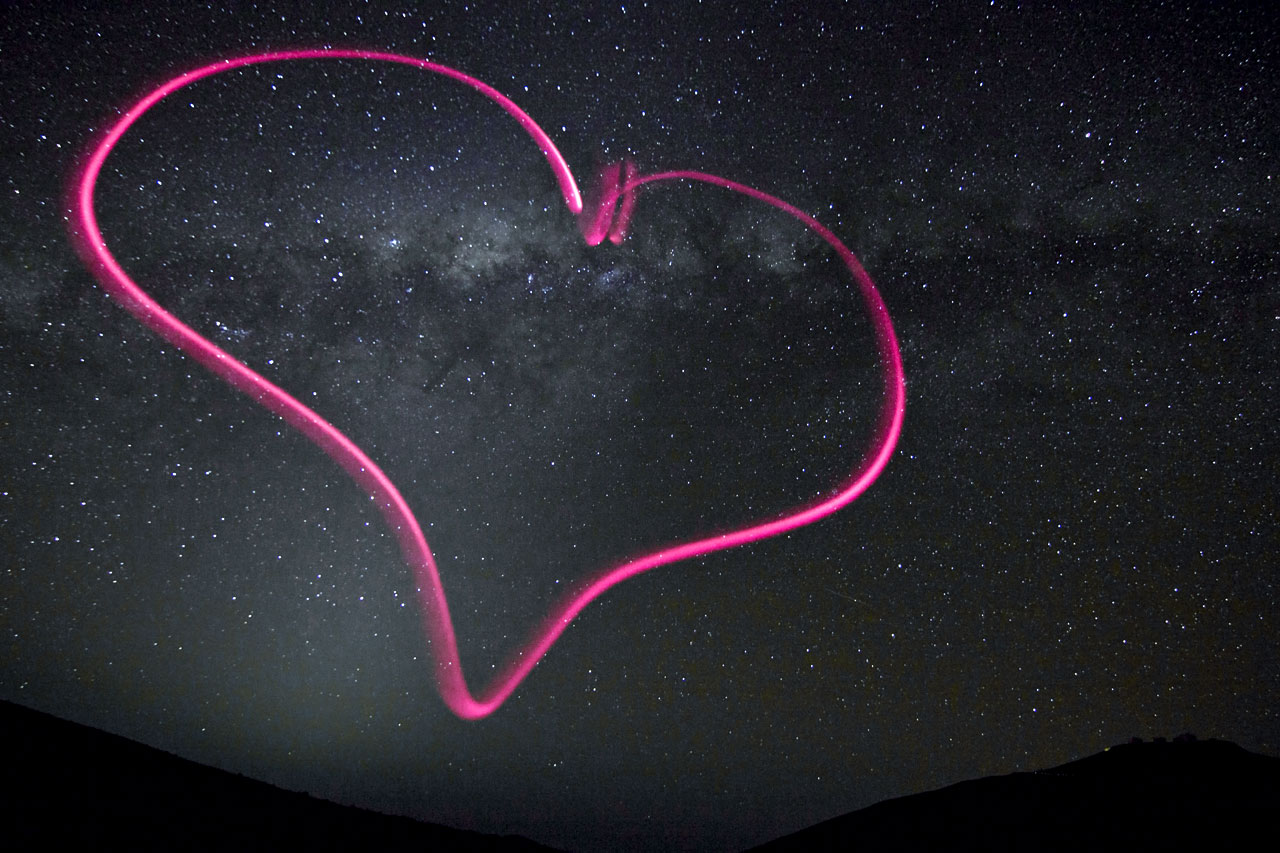 Heart in Milky Way